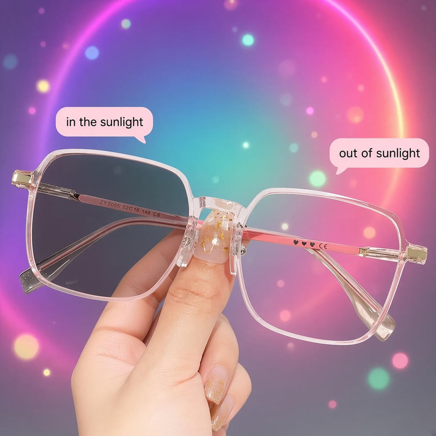 Gafas de sol unisex fotocromáticas y con bloqueo de luz azul